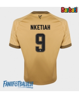 Crystal Palace Eddie Nketiah #9 Tricou Fotbal Replică 2025-26 Barbati Deplasare